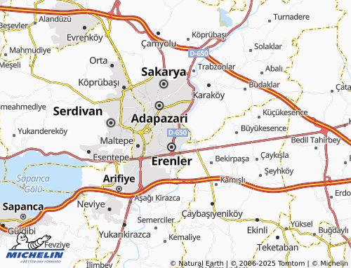 MICHELIN Yeni map - ViaMichelin