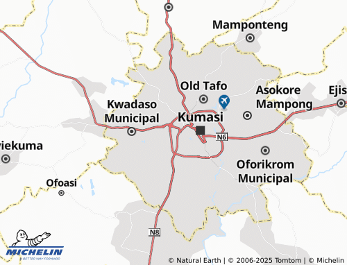 MICHELIN North Suntreso map - ViaMichelin