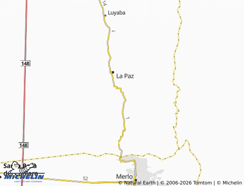 Mappa MICHELIN Las Chacras - ViaMichelin