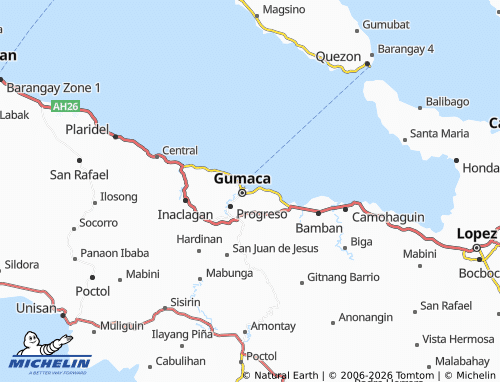 MICHELIN Pipisik map - ViaMichelin