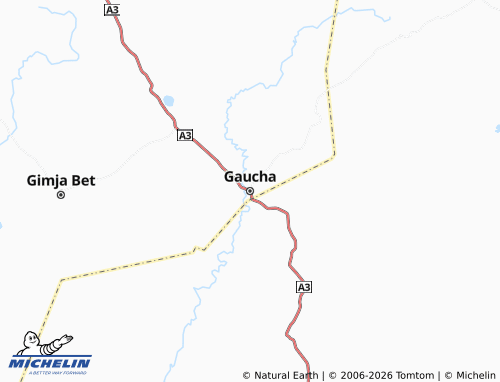 Mapa MICHELIN Gaucha - ViaMichelin