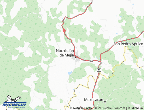 MICHELIN El Bajío map - ViaMichelin
