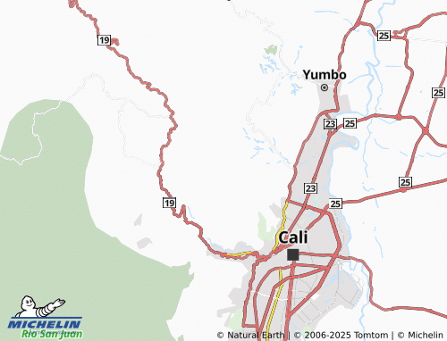 MICHELIN La Paz Cabecera map - ViaMichelin