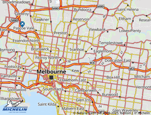 MICHELIN Fairfield map - ViaMichelin