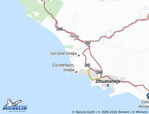 Mapa MICHELIN Rinconada Ixtapa - ViaMichelin