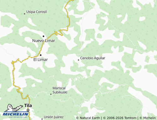 MICHELIN Cenobio Aguilar map - ViaMichelin