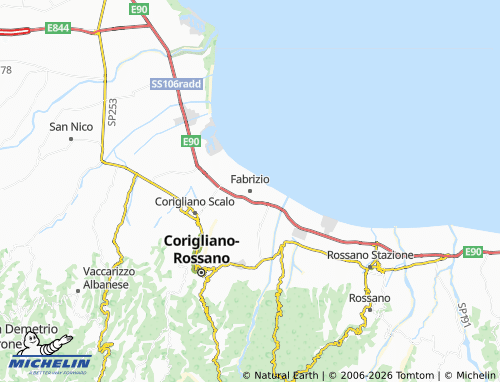 Carte MICHELIN Fabrizio - ViaMichelin