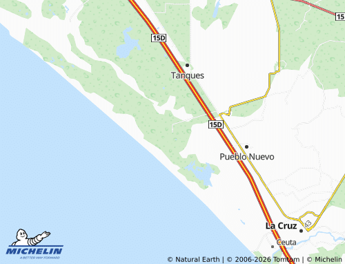 MICHELIN Ejido Culiacán map - ViaMichelin