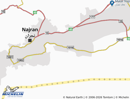 MICHELIN-Landkarte West Shurfah - ViaMichelin