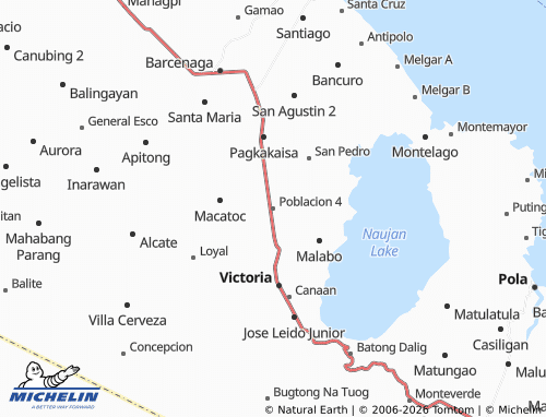 Mappa MICHELIN Poblacion 4 - ViaMichelin