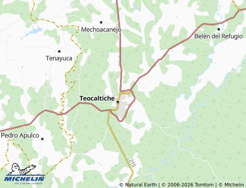 Mappa MICHELIN Colinas de la Cruz - ViaMichelin