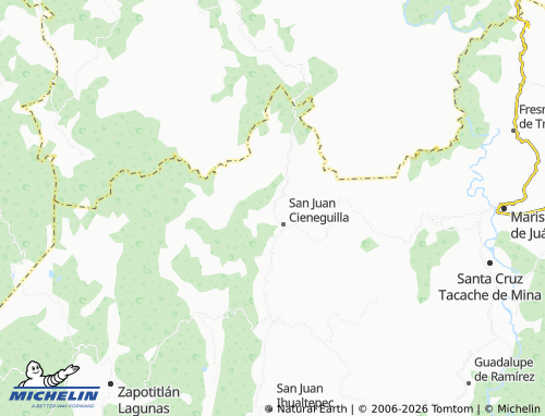 Mappa MICHELIN Santa Ana Rayón - ViaMichelin