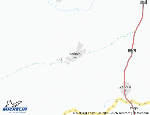 MICHELIN Kadiolo map - ViaMichelin