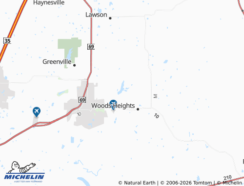 Mapa MICHELIN Crystal Lakes - ViaMichelin