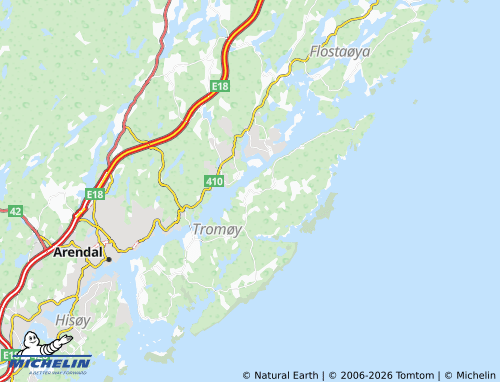 MICHELIN Kongshavn map - ViaMichelin