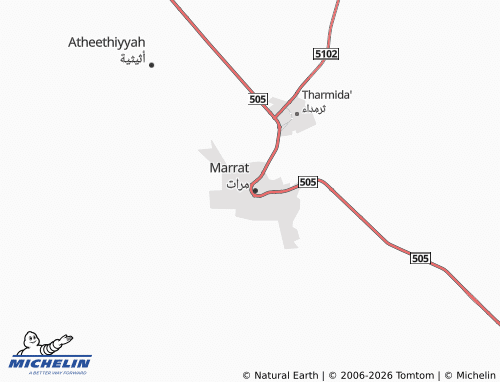 MICHELIN-Landkarte al-'Azeeziyyah - ViaMichelin