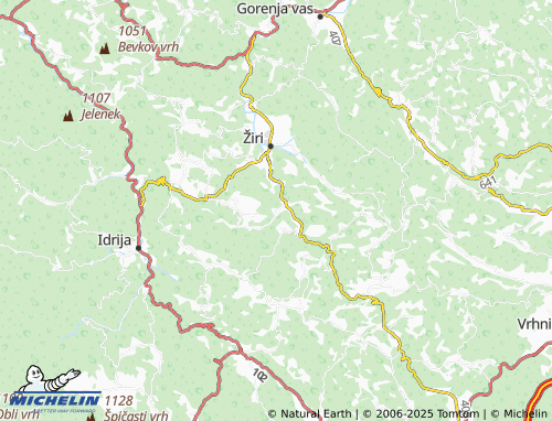 Mapa MICHELIN Sovra - ViaMichelin