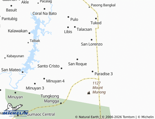 Mappa MICHELIN San Roque - ViaMichelin