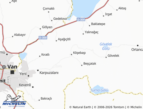 Mappa MICHELIN Köşebaşı - ViaMichelin