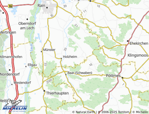 Mappa MICHELIN Bergendorf - ViaMichelin