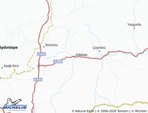 Mappa MICHELIN Adabaşı - ViaMichelin