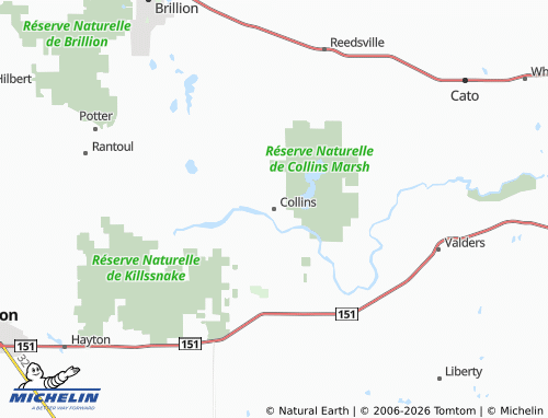 Mapa MICHELIN Collins - ViaMichelin