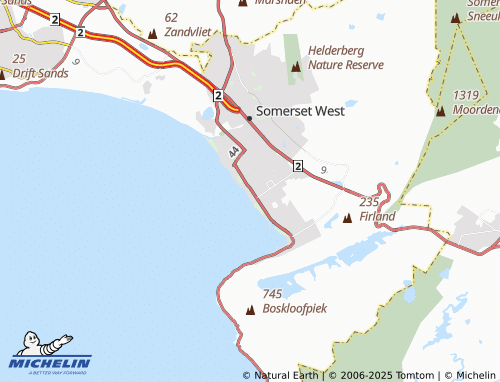Mapa MICHELIN Greenways - ViaMichelin