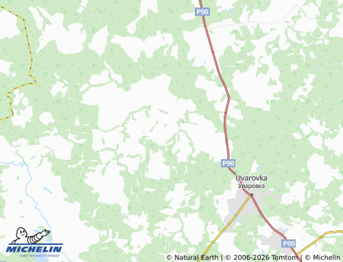 Carte MICHELIN Veshki - ViaMichelin