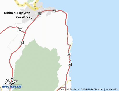 MICHELIN Dadna map - ViaMichelin