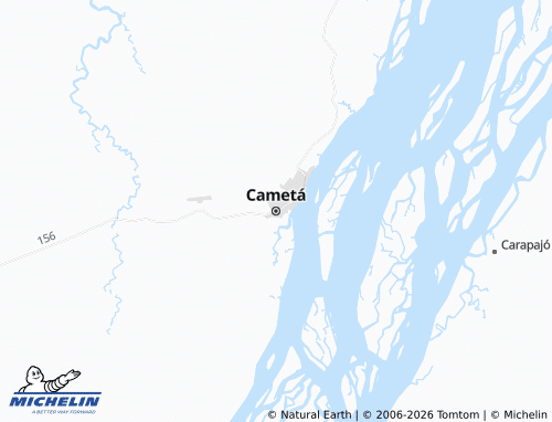 Mapa MICHELIN Cametá - ViaMichelin