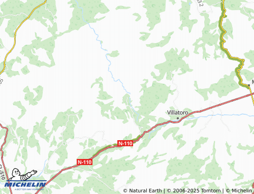 MICHELIN Villanueva del Campillo map - ViaMichelin