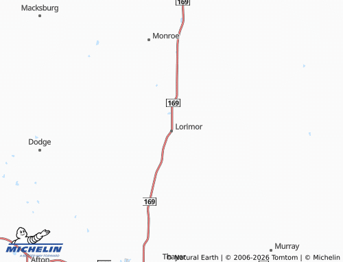 Mapa MICHELIN Lorimor - ViaMichelin