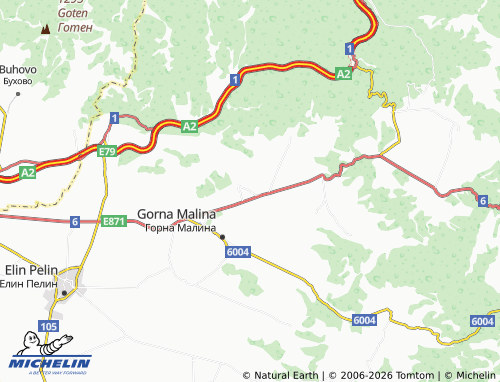 Carte MICHELIN Negushevo - ViaMichelin