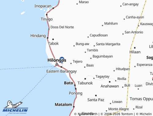 MICHELIN Concepcion map - ViaMichelin