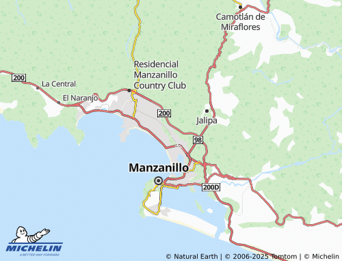 MICHELIN Playa de Oro map - ViaMichelin