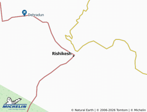 MICHELIN Rishikesh map - ViaMichelin