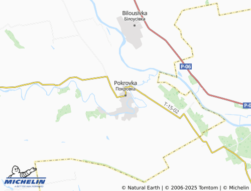 MICHELIN-Landkarte Pokrovka - ViaMichelin