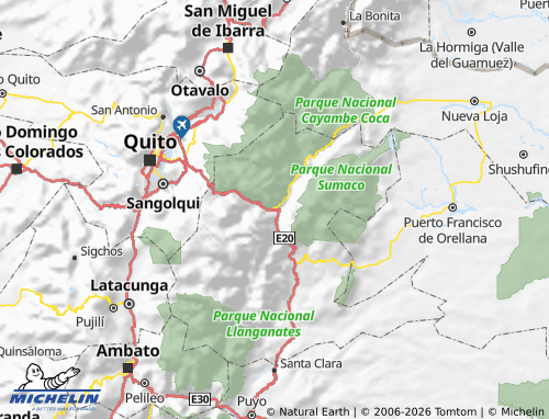 Mapa MICHELIN Quijos - ViaMichelin