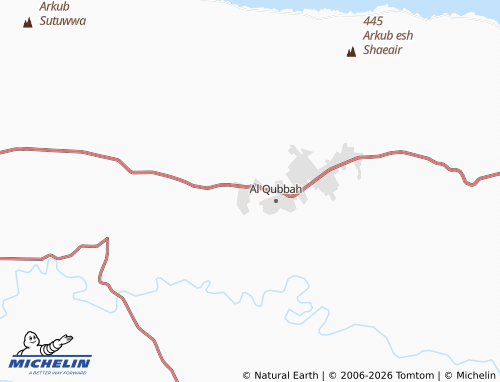 Mappa MICHELIN Zawiyat Bisharah - ViaMichelin