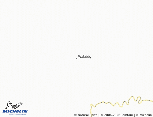 MICHELIN Walabby map - ViaMichelin