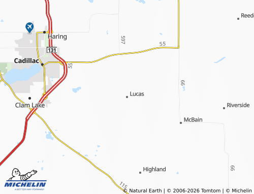 Mappa MICHELIN Lucas - ViaMichelin
