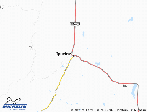 MICHELIN Ipueiras map - ViaMichelin