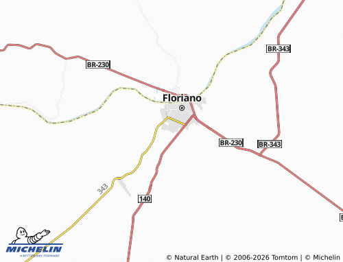 MICHELIN-Landkarte Tamboril - ViaMichelin