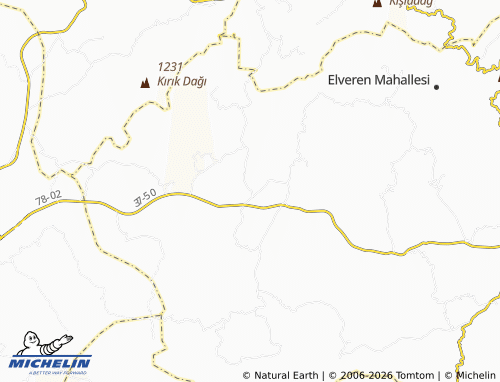 Mappa MICHELIN Karacaören - ViaMichelin