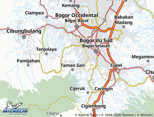 Mapa MICHELIN Pasir Eurih - ViaMichelin