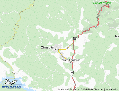 Mappa MICHELIN Las Flores - ViaMichelin