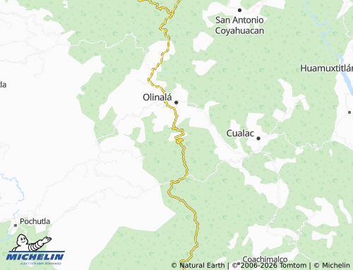 Carte MICHELIN La Libertad - ViaMichelin