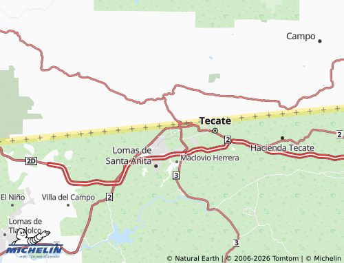 Mapa MICHELIN Moderna - ViaMichelin