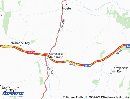 MICHELIN Olmedilla del Campo map - ViaMichelin