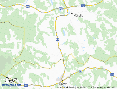 Carte MICHELIN Sidgunda - ViaMichelin